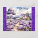 Search for lavender watercolor postcards Travel