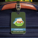 Search for oscar the grouch luggage tags Woodland