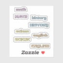 Search for subject stickers For kids