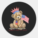 Search for patriotic bear stickers Patriotism