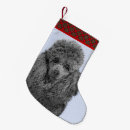 Search for poodle christmas stockings Puppy