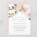 Search for feminine wedding invitations Watercolor