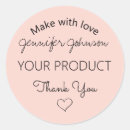 Search for boutique packaging stickers Thank you