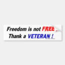 Search for military veteran bumper stickers Army