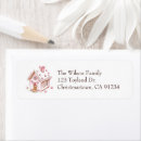 Search for gingerbread return address labels Cute