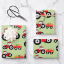Search for red tractor wrapping paper Tractors