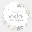 Search for silver floral stickers Winter