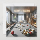 Search for billiard christmas cards Snooker