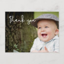 Search for 1st birthday thank you postcards Thanks