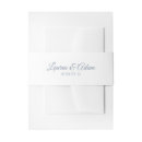 Search for wedding mailing accessories Belly band