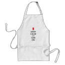 Search for keep calm and bake on aprons Knead