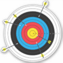 Search for target shooting stickers Arrows