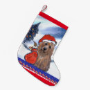 Search for yorkie christmas stockings Santa