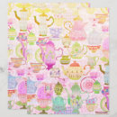Search for teacups and saucers Teapot