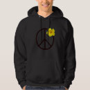 Search for peace sign hoodies Yellow