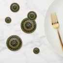 Search for green and gold confetti Flowers