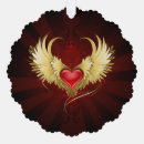 Search for angel wing christmas tree decorations Black