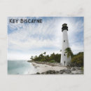 Search for biscayne postcards Lighthouse