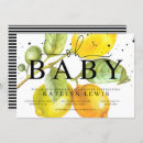Search for lemon baby shower invitations Modern