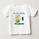 Search for funny first birthday baby shirts Cute