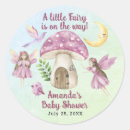 Search for fairy baby shower stickers Enchanted forest
