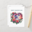 Search for cute unicorn postcards Girls