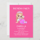 Search for princess 5th birthday invitations Girl