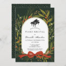 Search for piano recital invitations Elegant