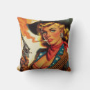 Search for vintage western cushions Cowgirl