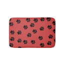 Search for paw print bath mats Cute