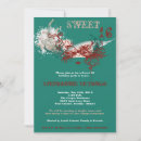 Search for teal sweet 16 invitations Party