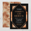Search for art deco birthday invitations Roaring twenties