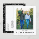 Search for engagement announcement postcards Getting married
