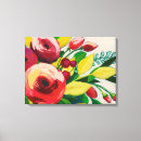 Search for unique flowers canvas prints Bright colors