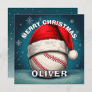 Search for santa baseball christmas cards Sports
