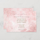 Search for faux rose gold invitations Minimalist