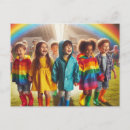Search for children postcards Rainbow