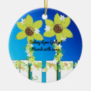 Search for sunflower christmas tree decorations Floral