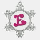 Search for letter e christmas tree decorations Initial