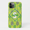 Search for tennis racket iphone cases Green