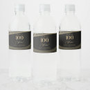 Search for black gold water bottle labels Birthday party