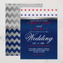 Search for fourth of july wedding invitations Stars and stripes