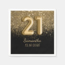 Search for black and gold napkins Milestone