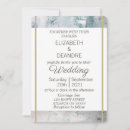 Search for dusty blue and gold wedding invitations Couple