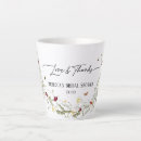 Search for bridal shower coffee mugs Typography