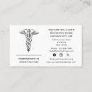 Search for caduceus business cards Caregiver