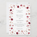 Search for burgundy and blush pink wedding invitations Flowers