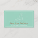 Search for foot care business cards Podiatry