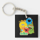 Search for monster friend key rings Oscar the grouch