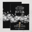 Search for champagne 50th birthday invitations Stylish